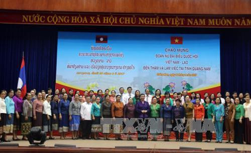 代表们合影留念。(图片来源:越通社) 代表们合影留念。(图片来源:越通社)