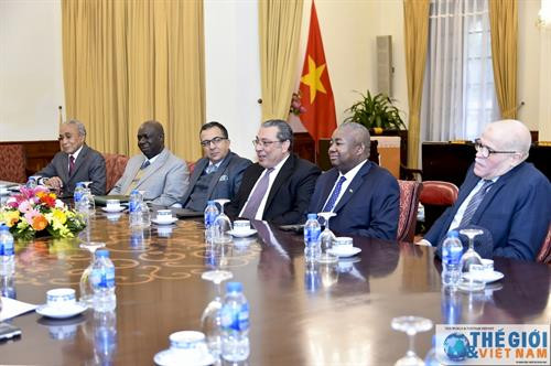 非洲各国驻越大使。图自http://baoquocte.vn