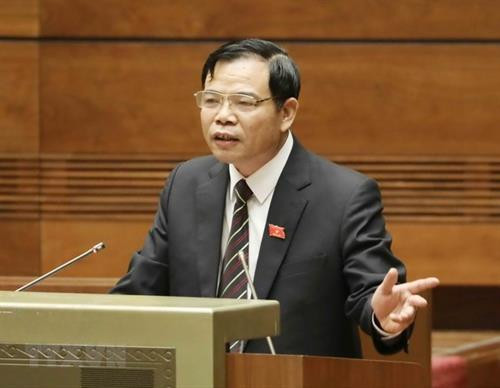 农业与农村发展部部长阮春强。图自越通社