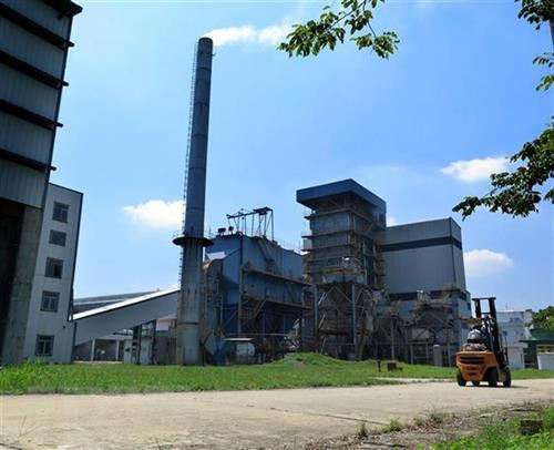 越南蓉桔生物燃料厂 一个生产厂。图自越通社 越南蓉桔生物燃料厂 一个生产厂。图自越通社