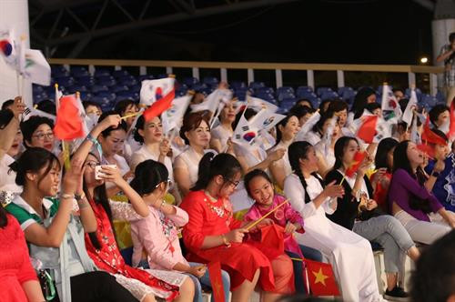 比赛现场。图自越通社