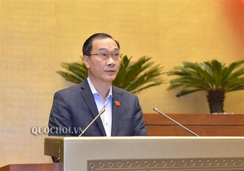 经济委员会主任武红青在会上发表讲话。图自quochoi.vn
