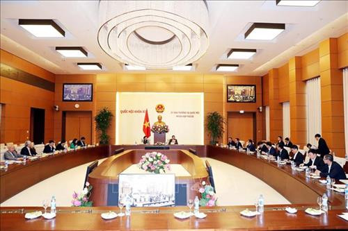 座谈会场景。图自越通社
