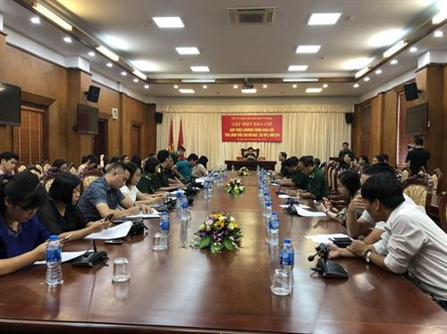 媒体见面会现场。图自baotintuc.vn