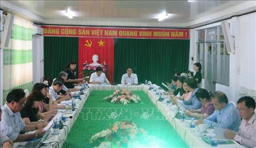 会议场景。图自越通社