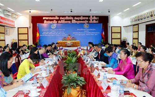 双方会谈场景。(图片来源:越通社) 双方会谈场景。(图片来源:越通社)