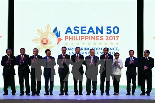 第50届东盟外长会议场景。（图片来源：越通社）