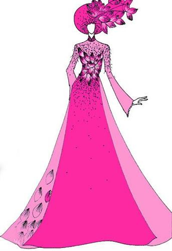 题为“为越南奥黛而骄傲”的奥黛设计比赛正式启动。图自互联网 题为“为越南奥黛而骄傲”的奥黛设计比赛正式启动。图自互联网