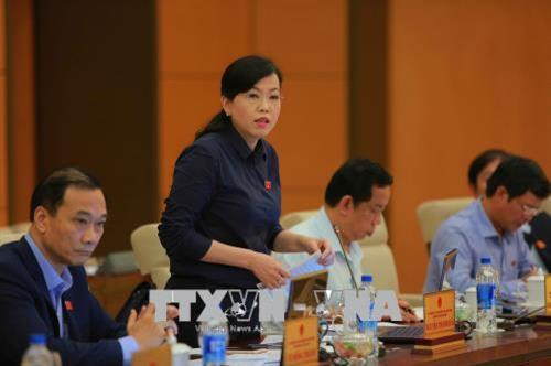 与会代表发表讲话。（图片来源：越通社）