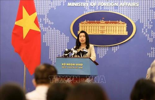越南外交部发言人黎氏秋姮。图自越通社 越南外交部发言人黎氏秋姮。图自越通社