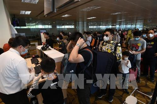 新加坡航空公司承诺安排上述35名越南公民乘坐该航司于24日上午执行飞往河内的航班回国。图自越通社