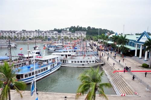 越南广宁市。(图片来源:越通社) 越南广宁市。(图片来源:越通社)