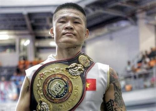 越南拳击运动员张廷煌。图自越通社 越南拳击运动员张廷煌。图自越通社