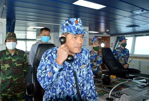 越南海警力量。图自越通社