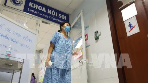 H1N1流感患者。(图片来源:越通社) H1N1流感患者。(图片来源:越通社)