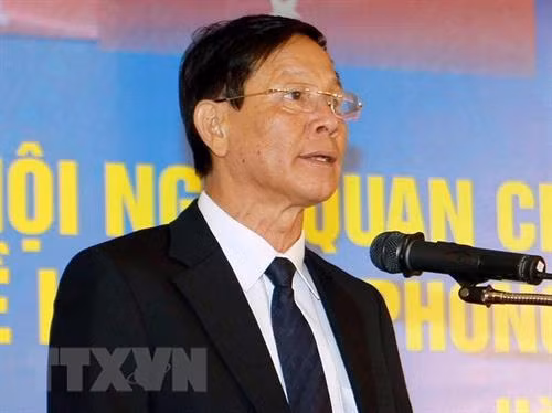 越南公安部原警察局局长局长潘文永中将。（图片来源：越通社）