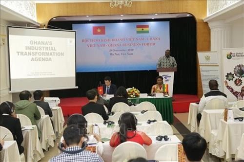 研讨会场景。图自越通社