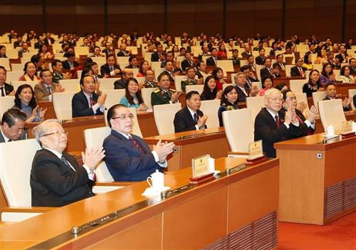 越南第十四届国会第八次会议11月27日下午圆满落幕。图自越通社