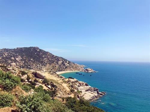 宁顺省海洋岛屿之美。 图自越通社 宁顺省海洋岛屿之美。 图自越通社