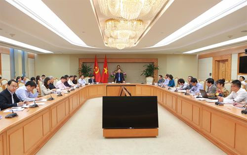 会议场景。越通社记者 杨江 摄