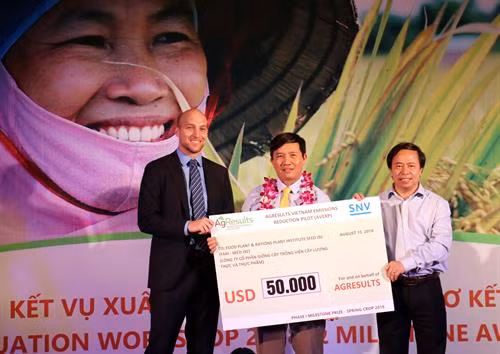 一等奖获得5万美元奖金。（图片来源：越通社）