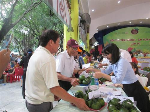 2018年第十四届南部水果节的展位。（图片来源：因特网）