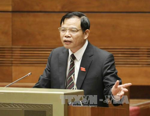 农业与农村发展部部长阮春强。（图片来源：越通社）