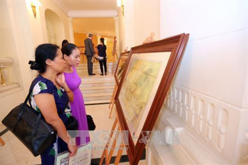 参观者。（图片来源：越通社）