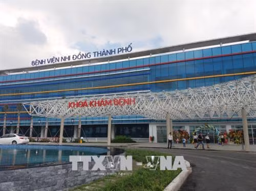 胡志明市儿童医院。(图片来源:越通社) 胡志明市儿童医院。(图片来源:越通社)