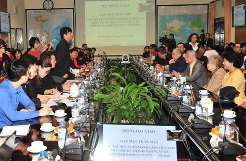 见面会现场。（图片来源：越通社）