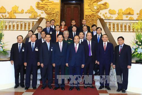 双方合影（图片来源：越通社）