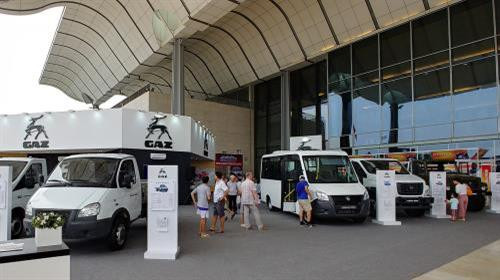 2018年越南国际汽摩工业展上展示的车型。图自越通社 2018年越南国际汽摩工业展上展示的车型。图自越通社