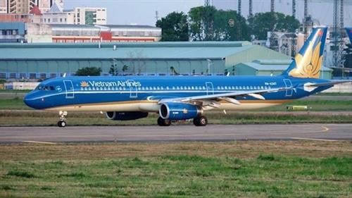 越南国家航空公司的飞机。图自因特网