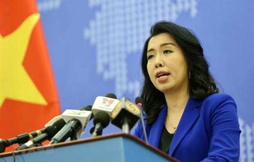 越南外交部发言人黎氏秋姮。图自越通社