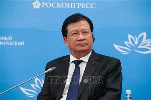 越南政府副总理郑廷勇。图自越通社
