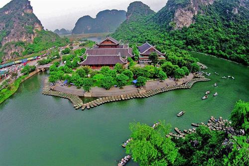 宁平省的长安生态旅游区。（图片来源：因特网