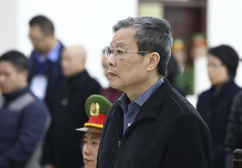 被告人阮北山。图自越通社 被告人阮北山。图自越通社