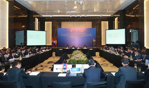 会议场景。图自越通社