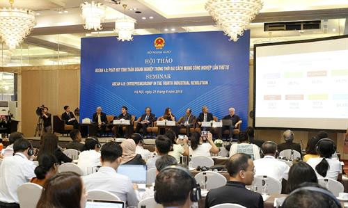 研讨会全景。（图片来源：越通社）