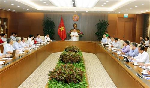 会议场景。图自越通社
