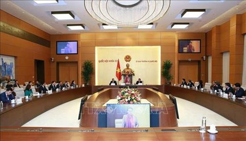 国会主席：驻外大使、首席代表要做到将国家和民族利益置于首位。图自越通社