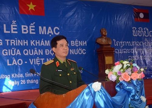 阮文强在活动上发表讲话。图自越通社