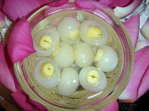 桂圆莲子汤。（图片来源：因特网）
