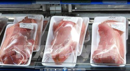 俄罗斯猪肉进入越南市场。图自越通社