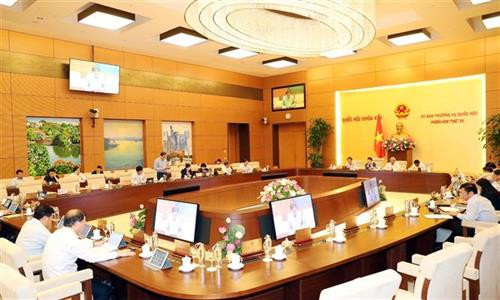 会议场景。图自越通社