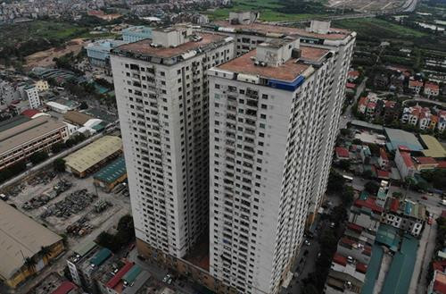 由Bemes公司为投资方的河内市河东郡建兴坊一小区CT6公寓楼建设项目。图自因特网
