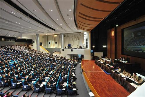 泰国国会当天上午11时召开大会开始选举新总理。图自越通社