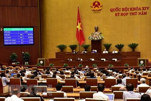 第十四届国会第五次会议已通过《网络安全法》。(图片来源:越通社) 第十四届国会第五次会议已通过《网络安全法》。(图片来源:越通社)