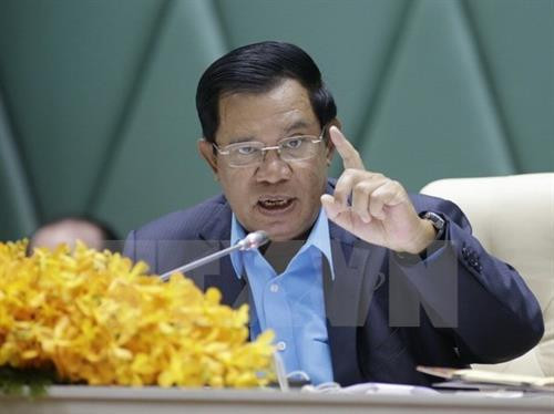 柬埔寨首相洪森。（图片来源：越通社）