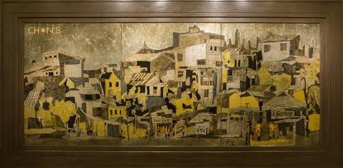 文战的新绘画作品。图自https://anninhthudo.vn